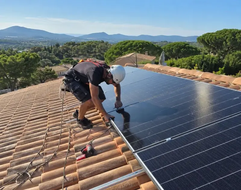 Installateur panneaux solaires Sauzé-Vaussais — pose photovoltaïque sur toiture